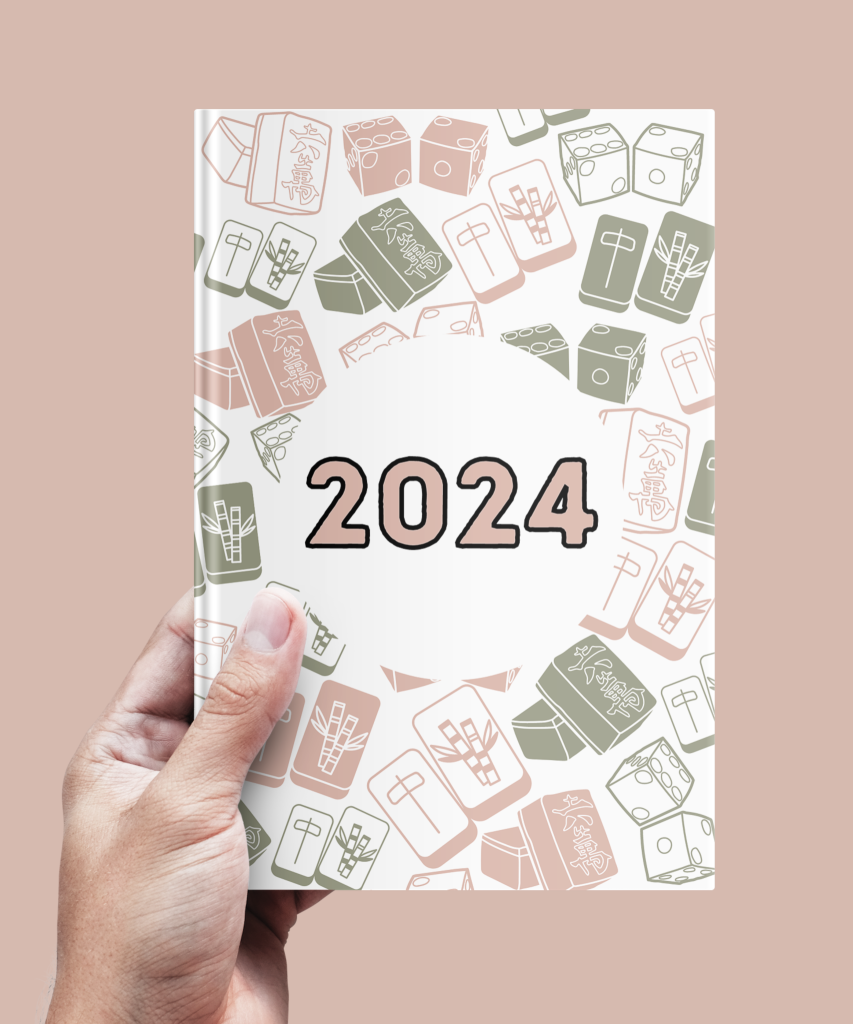 Mahjong Calendar (Planner) 2024 Free Printable Mahjong wishes