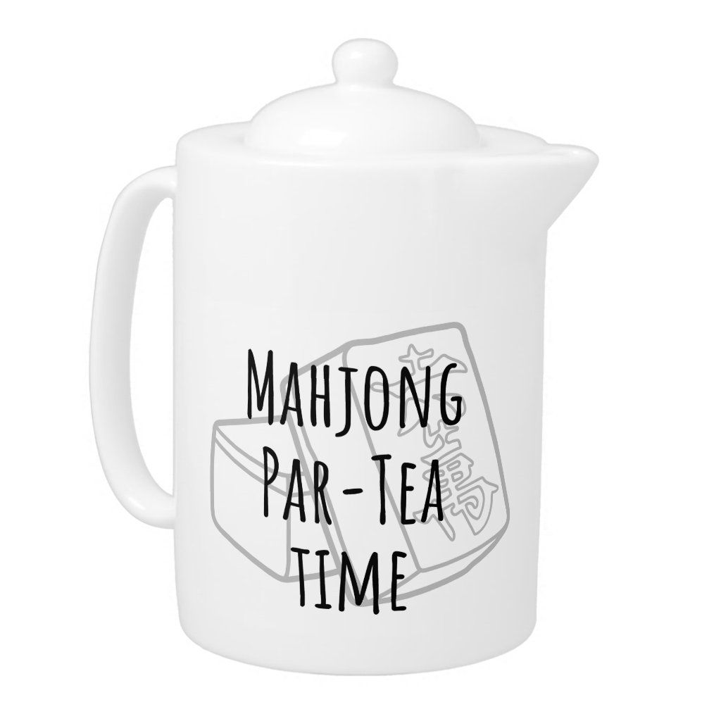 mahjong party teapot